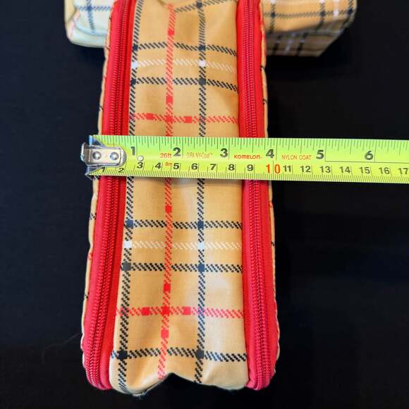 SCOUT 3-Way Toiletry & Makeup Bags in Brrrberry Plaid Burberry Pattern - Picture 15 of 16